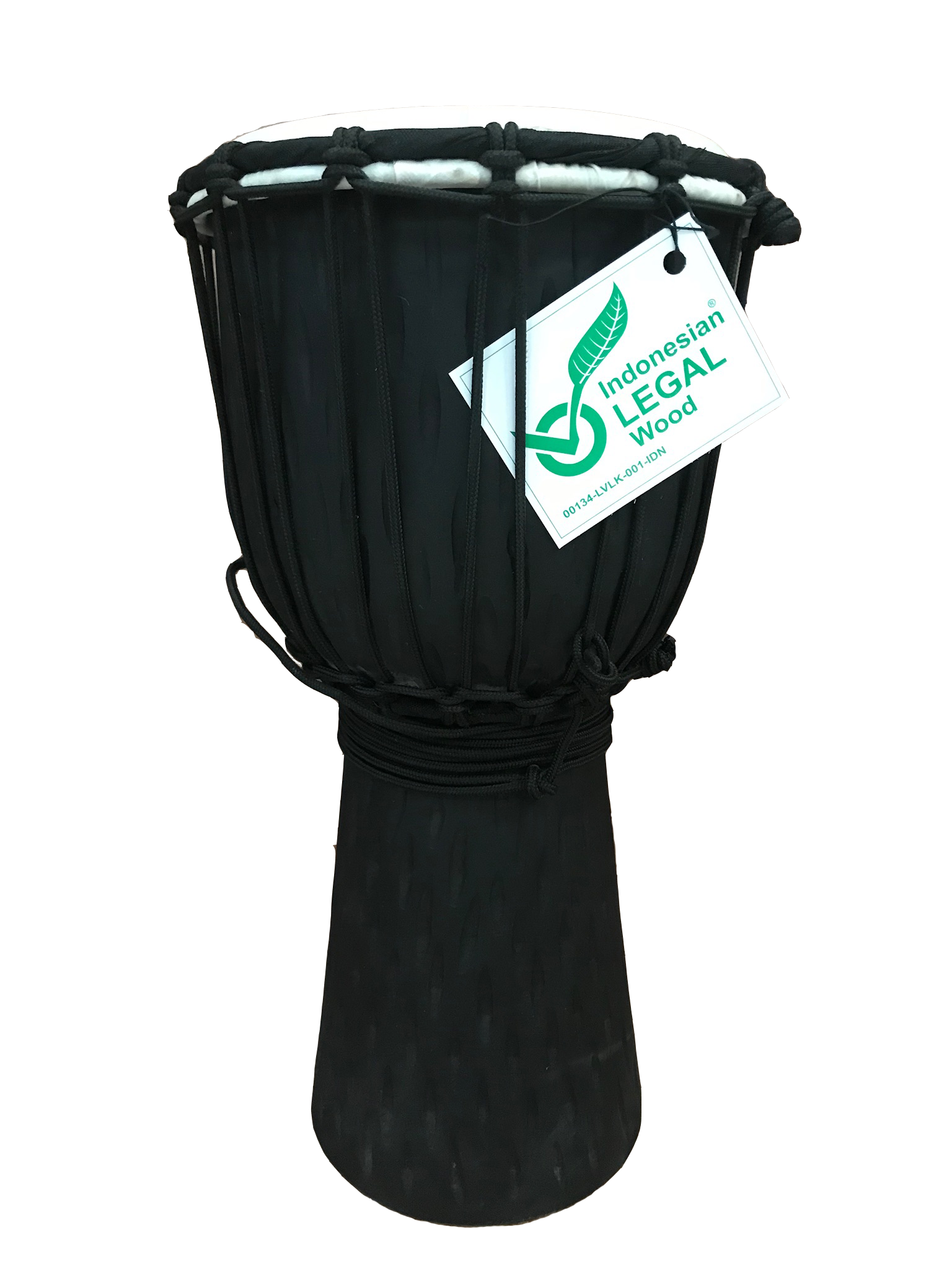 Sacred Sounds 20” Djembe - Jammer Series - Black Hand Carved Lines - Sacred  Sounds Music Store